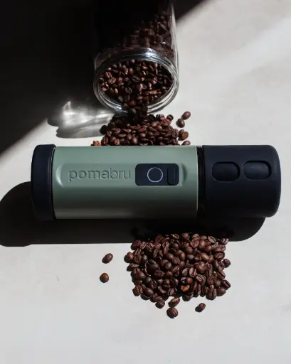 [PL-BR01-GRN] Pomabru - Portable Espresso Machine